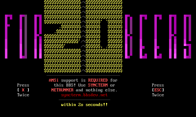 2o fOr beeRS: screen 2, 24 rows