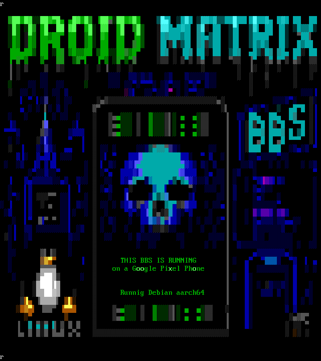 A-Net Online (Droid Matrix): screen 1, 45 rows