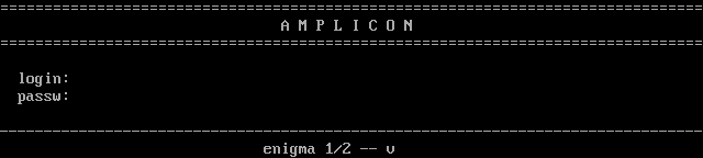 Amplicon BBS: screen 3, 9 rows