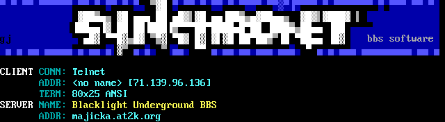 Blacklight Underground: screen 2, 11 rows