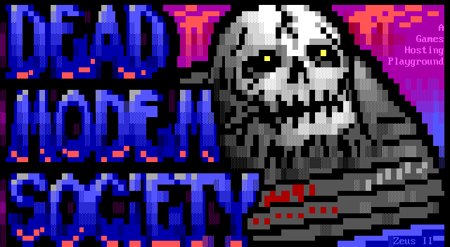 Dead Modem Society: its own screen, 22 rows