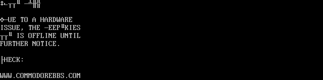 DeepSkies BBS: its own screen, 10 rows