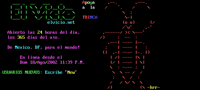El Vicio: screen 1, 18 rows