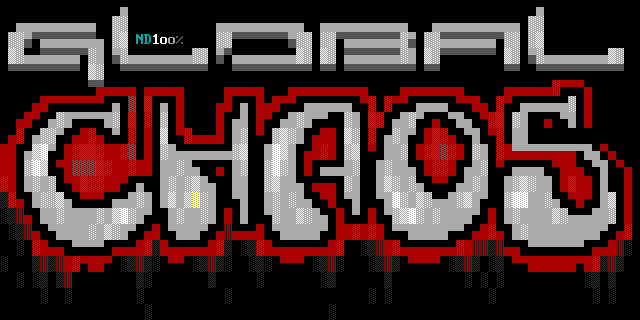 Global Chaos BBS: its own screen, 20 rows