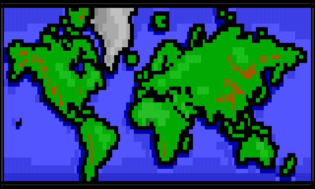 Ground Control BBS: its own screen, 24 rows