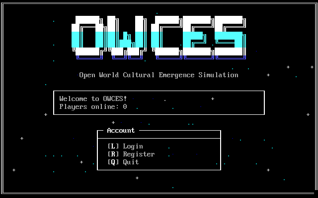 OWCES: its own screen, 25 rows
