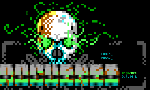 RougeNet BBS: screen 2, 24 rows