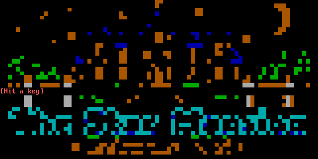 Star Mansion Returns: its own screen, 20 rows