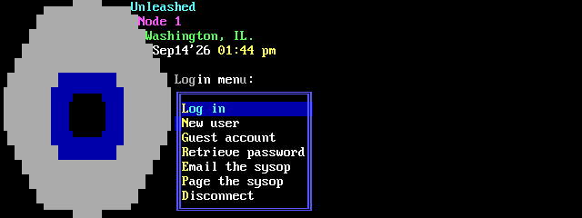 Unleashed BBS: screen 3, 15 rows