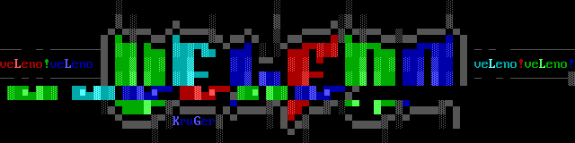 Veleno BBS: screen 2, 10 rows