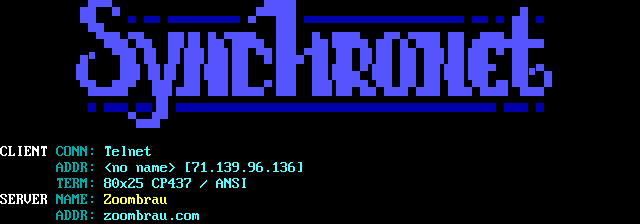 Zoombrau: its own screen, 14 rows